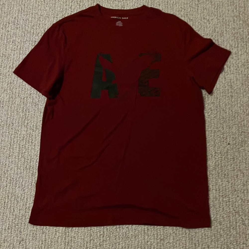 Dark red AE T-shirt